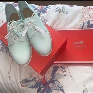 Brand new Coach Nubuck Shoes Size 9.5